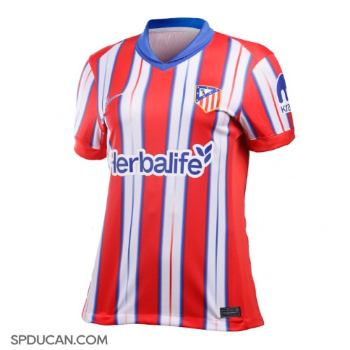 Zenski Nogometni Dres Atletico Madrid Domaci 2024-25 Kratak Rukav